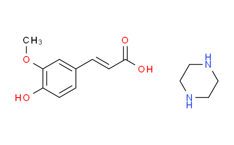 CAS No. 171876-65-6, Piperazine ferulate