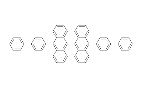 CAS No. 172285-79-9, 9-(4-phenylphenyl)-10-[10-(4-phenylphenyl)-9-anthracenyl]anthracene