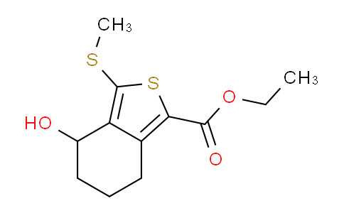 CAS No. 172516-36-8, Ethyl 4-hydroxy-3-(methylthio)-4,5,6,7-tetrahydrobenzo[c]thiophene-1-carboxylate