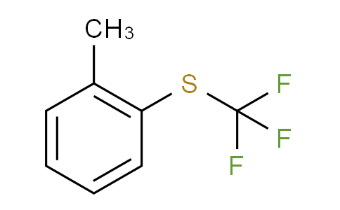 CAS No. 1736-75-0, 1-methyl-2-[(trifluoromethyl)thio]benzene
