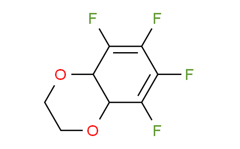 CAS No. 1743-87-9, 5,6,7,8-tetrafluoro-2,3,4a,8a-tetrahydro-1,4-benzodioxin