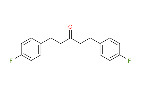 CAS No. 174485-41-7, 1,5-bis(4-fluorophenyl)-3-pentanone