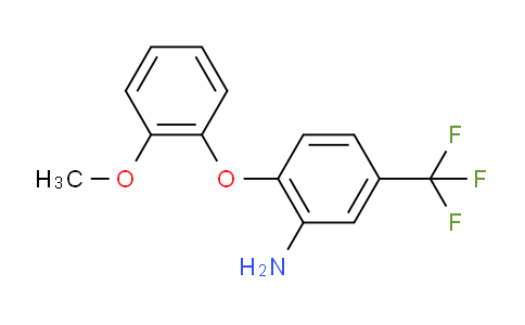 CAS No. 175135-08-7, 2-(2-Methoxyphenoxy)-5-(trifluoromethyl)aniline