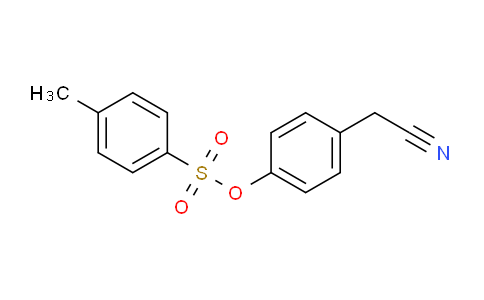 CAS No. 175135-39-4, 4-(CyanoMethyl)phenyl 4-Methylbenzene-1-sulfonate