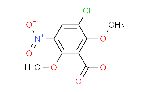 CAS No. 175135-56-5, 3-chloro-2,6-dimethoxy-5-nitrobenzoate