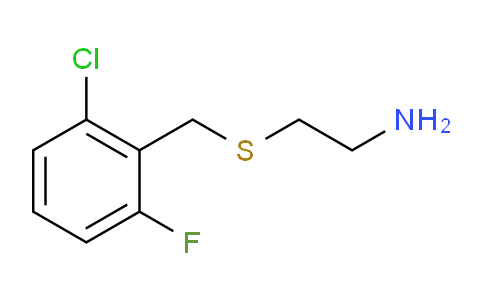 CAS No. 175136-76-2, 2-[(2-chloro-6-fluorophenyl)methylthio]ethanamine