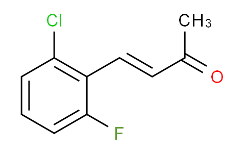CAS No. 175136-82-0, (E)-4-(2-chloro-6-fluorophenyl)-3-buten-2-one
