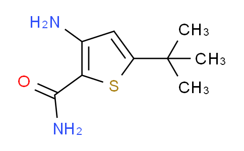 CAS No. 175137-04-9, 3-Amino-5-(tert-butyl)thiophene-2-carboxamide