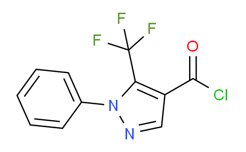 CAS No. 175137-14-1, 1-phenyl-5-(trifluoromethyl)-4-pyrazolecarbonyl chloride