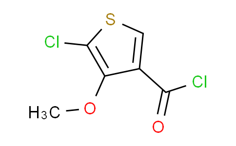 CAS No. 175137-49-2, 5-chloro-4-methoxy-3-thiophenecarbonyl chloride