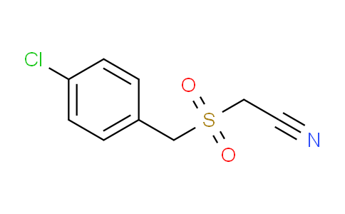 CAS No. 175137-57-2, 2-[(4-chlorophenyl)methylsulfonyl]acetonitrile
