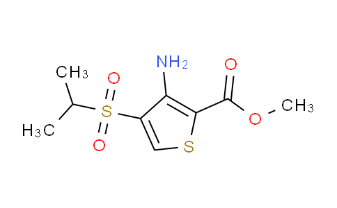 CAS No. 175201-72-6, Methyl 3-amino-4-(isopropylsulfonyl)thiophene-2-carboxylate