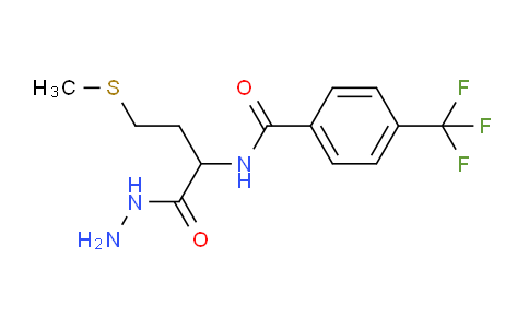 CAS No. 175202-27-4, N-[1-hydrazinyl-4-(methylthio)-1-oxobutan-2-yl]-4-(trifluoromethyl)benzamide