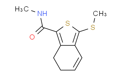 CAS No. 175202-56-9, N-methyl-3-(methylthio)-6,7-dihydro-2-benzothiophene-1-carboxamide