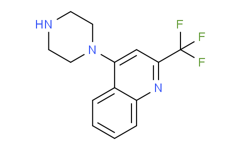 CAS No. 175203-79-9, 4-(1-piperazinyl)-2-(trifluoromethyl)quinoline
