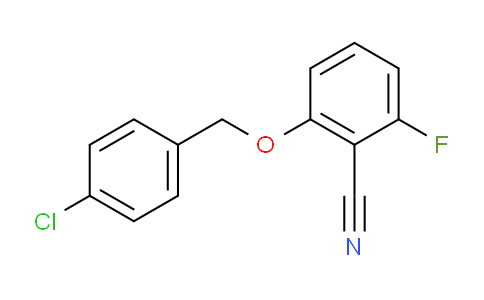 CAS No. 175204-10-1, 2-((4-Chlorobenzyl)oxy)-6-fluorobenzonitrile