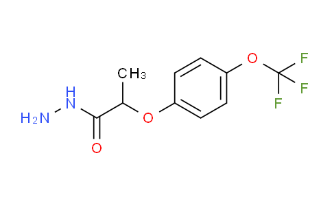 CAS No. 175204-37-2, 2-(4-(Trifluoromethoxy)phenoxy)propanehydrazide