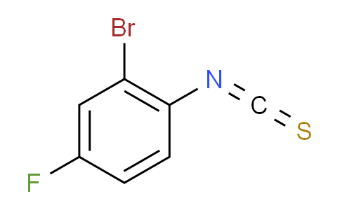 CAS No. 175205-35-3, 2-bromo-4-fluoro-1-isothiocyanatobenzene