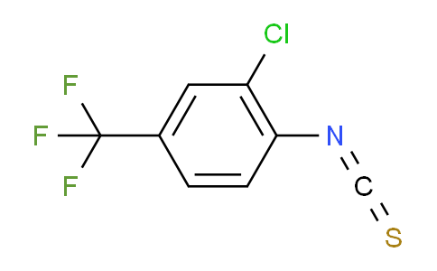 CAS No. 175205-38-6, 2-Chloro-1-isothiocyanato-4-(trifluoromethyl)benzene