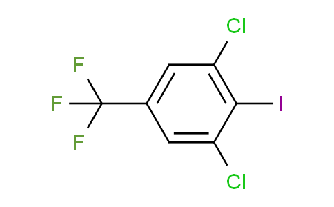 CAS No. 175205-56-8, 1,3-Dichloro-2-iodo-5-(trifluoromethyl)benzene