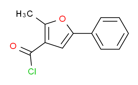 CAS No. 175276-57-0, 2-Methyl-5-phenyl-3-furancarbonyl chloride