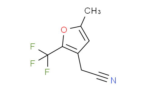CAS No. 175276-72-9, 2-(5-Methyl-2-(trifluoromethyl)furan-3-yl)acetonitrile