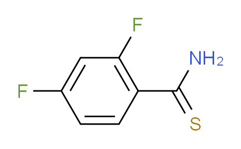 CAS No. 175276-92-3, 2,4-difluorobenzenecarbothioamide