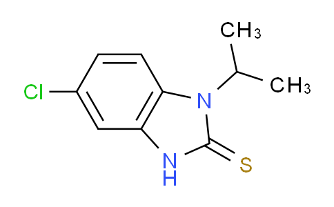 CAS No. 175276-96-7, 6-chloro-3-propan-2-yl-1H-benzimidazole-2-thione