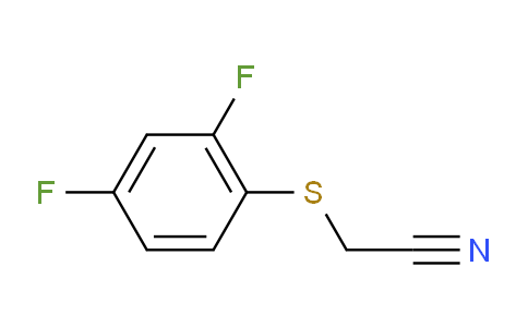 CAS No. 175277-63-1, 2-[(2,4-difluorophenyl)thio]acetonitrile
