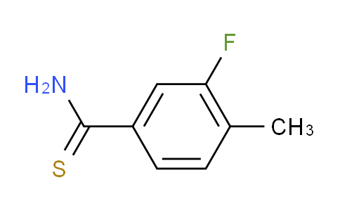 CAS No. 175277-87-9, 3-Fluoro-4-methylbenzothioamide