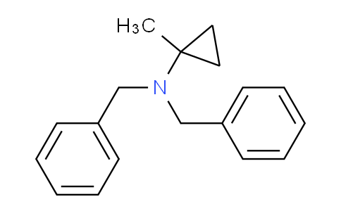 CAS No. 176209-20-4, 1-methyl-N,N-bis(phenylmethyl)-1-cyclopropanamine
