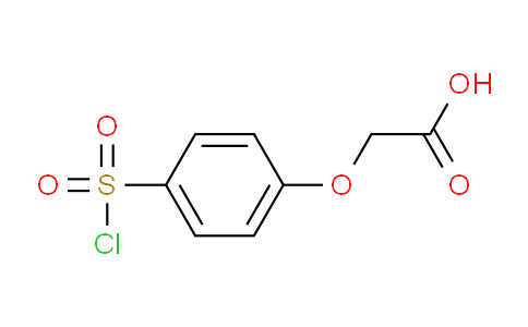 CAS No. 17641-39-3, 2-(4-(Chlorosulfonyl)phenoxy)acetic acid