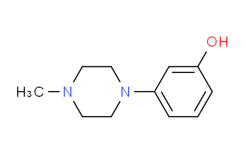 CAS No. 177489-10-0, 3-(4-Methyl-1-piperazinyl)phenol