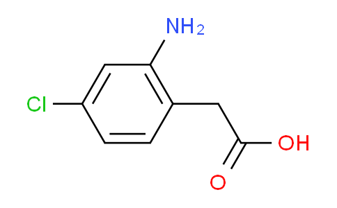CAS No. 177985-31-8, 2-(2-Amino-4-chlorophenyl)acetic acid