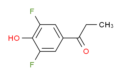 CAS No. 178374-78-2, 1-(3,5-difluoro-4-hydroxyphenyl)-1-propanone