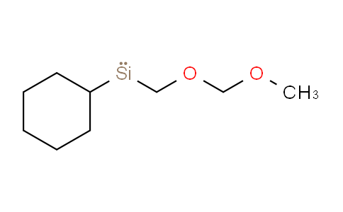 CAS No. 17865-32-6, cyclohexyl(methoxymethoxymethyl)silicon