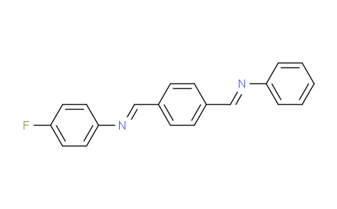 CAS No. 17866-84-1, 1-[4-[(4-fluorophenyl)iminomethyl]phenyl]-N-phenylmethanimine