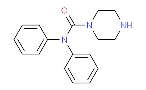 CAS No. 1804-36-0, N,N-Diphenylpiperazine-1-carboxamide