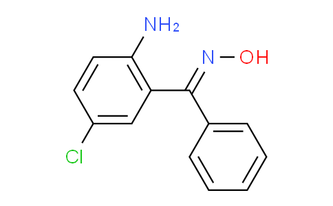 CAS No. 18097-52-4, (2-Amino-5-chlorophenyl)(phenyl)methanone oxime