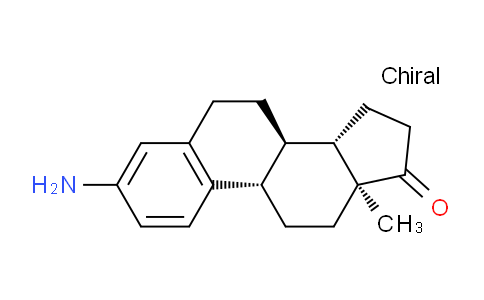 CAS No. 18119-98-7, (8R,9S,13S,14S)-3-Amino-13-methyl-7,8,9,11,12,13,15,16-octahydro-6H-cyclopenta[a]phenanthren-17(14H)-one