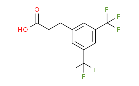 CAS No. 181772-16-7, 3-(3,5-Bis(trifluoromethyl)phenyl)propanoic acid