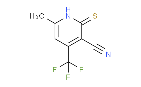 CAS No. 182127-92-0, 6-methyl-2-sulfanylidene-4-(trifluoromethyl)-1H-pyridine-3-carbonitrile
