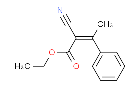 CAS No. 18300-89-5, (Z)-2-cyano-3-phenyl-2-butenoic acid ethyl ester