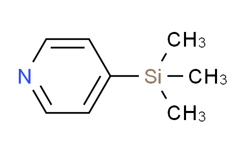 CAS No. 18301-46-7, 4-(Trimethylsilyl)pyridine