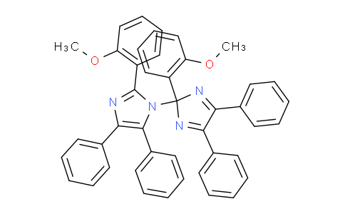 CAS No. 1831-70-5, 2-(2-Methoxyphenyl)-1-[2-(2-methoxyphenyl)-4,5-diphenylimidazol-2-yl]-4,5-diphenylimidazole