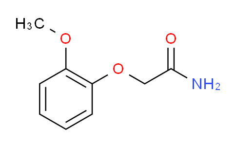 CAS No. 183427-87-4, 2-(2-Methoxyphenoxy)acetamide