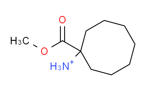 CAS No. 183429-68-7, (1-methoxycarbonylcyclooctyl)ammonium