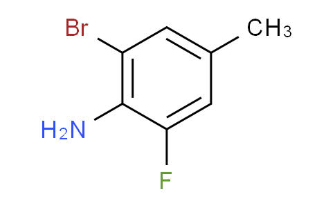 CAS No. 18349-09-2, 2-Bromo-6-fluoro-4-methylaniline