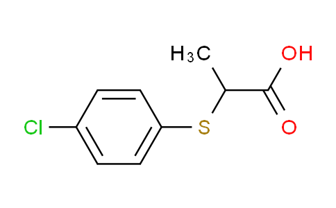CAS No. 18527-12-3, 2-((4-Chlorophenyl)thio)propanoic acid