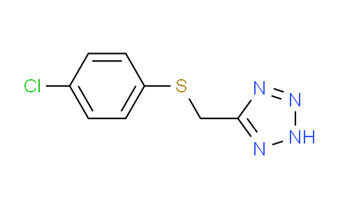 CAS No. 18527-31-6, 5-[[(4-chlorophenyl)thio]methyl]-2H-tetrazole